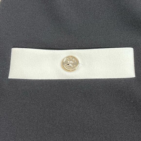 Tommy Hilfiger black short sleeve shift dress with faux pockets size 10 - Picture 14 of 16